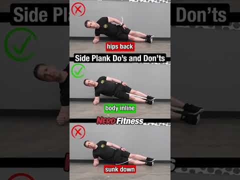 YouTube video demonstration: Side Plank 3D Form & Technique Demonstration