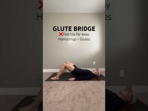 YouTube video demonstration: Bodyweight / Dumbbell Glute Bridge 3D Form & Technique Demonstration