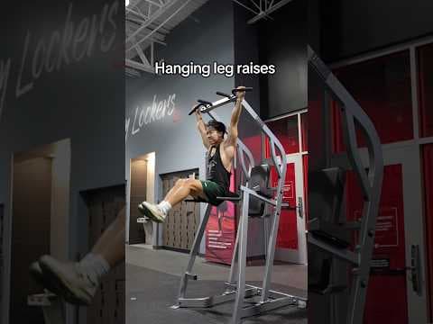 YouTube video demonstration: Hanging Leg Raise 3D Form & Technique Demonstration