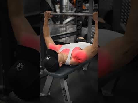 YouTube video demonstration: Barbell Flat Bench Press 3D Biomechanics & Form