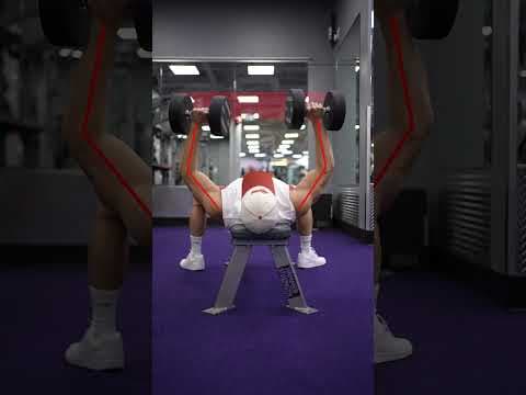 YouTube video demonstration: Flat Dumbbell Bench Press 3D Form & Technique Demonstration
